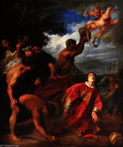 The Stoning Of Saint Stephen — Sir Anthony Van Dyck