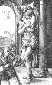 Man Of Sorrows By The Column (no. 1) — Albrecht Dürer