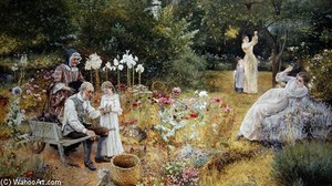Calling The Bees — Edward Killingworth Johnson