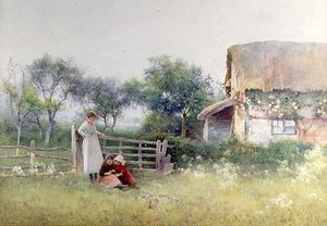 Picking Meadow Flowers — Benjamin D. Sigmund