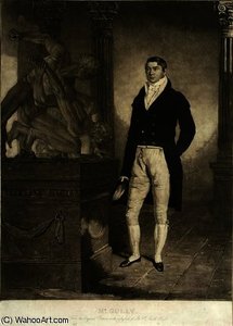 Mr Gully, engraved by Charles Turner