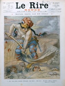 Marianne Burying German Soldiers In The Marne