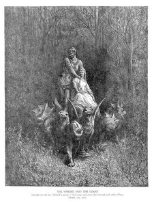 El Gigante Y La Huérfana — Paul Gustave Doré