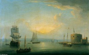 View Of Port Mahon — Dominic Serres