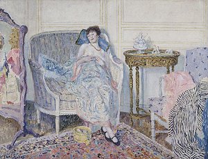 In The Boudoir — Frederick Carl Frieseke