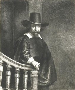 Ephraim Bonus, Jewish Physician — Rembrandt Van Rijn, Dutch Golden Age