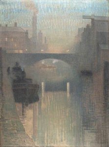 Bailey Bridge, Manchester — Pierre Adolphe Valette