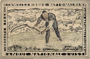 Figure Studie — Ferdinand Hodler, Swiss Symbolism