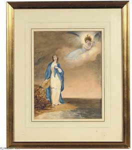 An Angel Appearing To A Muse — Richard Westall