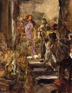 Entwurf Zum Altar In Zwickau — Fritz Von Uhde