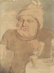 The Glutton; And The Invalid — Thomas Rowlandson