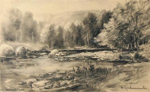 Woodland Stream — Roman Kochanowski