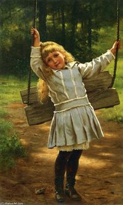 The Swing 1 — John George Brown