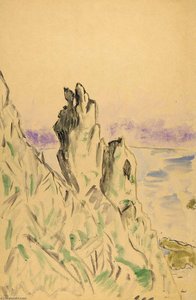 Rock Formations, Svolvaer, Norway — William H. Johnson