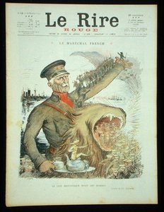 The British Lion Roars Men — Charles Lucien Léandre