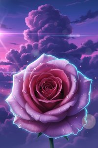 Ethereal Bloom: Twilight Luminescence — Aurélie Dubois