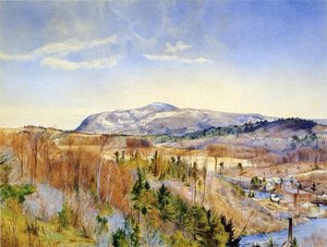 Mt. Everett From Monument Mountain In April — Henry Roderick Newman