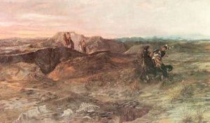 Shooting A Spy — Charles Marion Russell