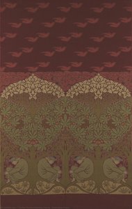 Decorative Fabric — Charles Francis Annesley Voysey, Arts And Crafts Movement