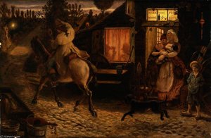 The Traveller — Ford Madox Brown