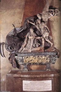 Funeral Monument To Languet De Gergy — René Michel Slodtz (michel Ange Slodtz), Baroque