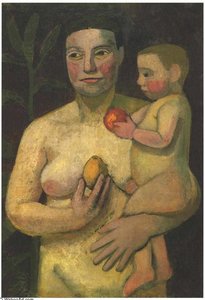 Mother And Child — Paula Modersohn-becker