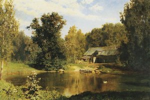 Pond In Abramtsevo — Vasily Dmitrievich Polenov