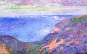 Acantilado Cerca De Dieppe 2 — Claude Monet, Impresionismo