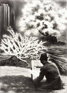 Self Portrait In Spring — Louis Lozowick