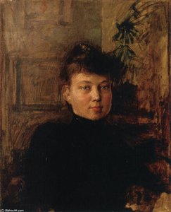 Portrait Of Mary Slöör — Akseli Gallen-kallela