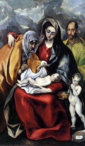 La Sagrada Familia — El Greco