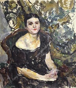 Female Portrait — Pyotr Konchalovsky