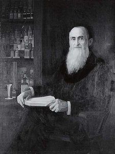 Dr. Abner Hayward, (b. 1829), (painting)