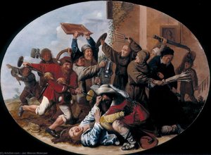 Battle between Carnival and Lent