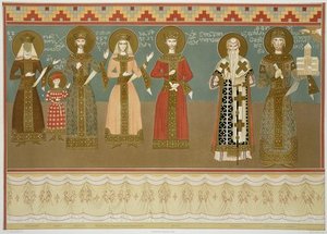 Frescoes From The Gelati Monastery — Grigory Grigorievich Gagarin