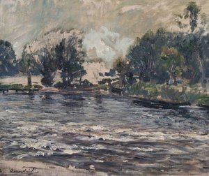 Below The Sluice — Reginald Grange Brundrit