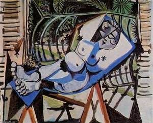 La Mujer Desnuda En El Jardín — Pablo Picasso