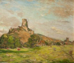Corfe Castle — Alexander Ignatius Roche