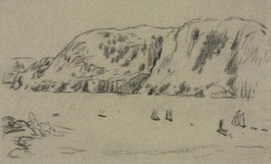 Sailboats In A Cove — Arthur B. Davies