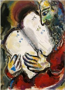 Ten Commandements — Марк Шагал, Naive Primitivism