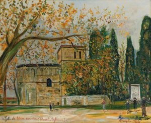 Church Of Vaux-sur-mer (charente-infrieure) — Maurice Utrillo