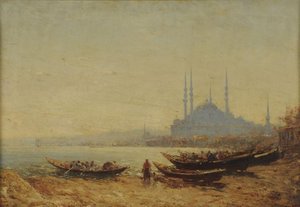 Le Bosphore Au Matin — Felix Ziem