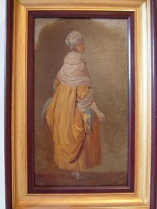Etude de costume féminin (titre factice)