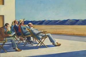 People In The Sun — Edward Hopper, Contemporary Realism