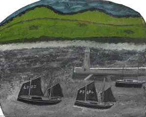 PZ Sailing Boats by a Jetty