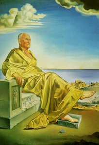 'la Turbie' - Sir James Dunn Seated — Salvador Dalí, Surrealist Painting