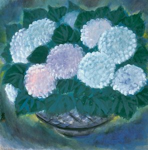 Guelder Rose — Lin Fengmian Flying Geese Over The Lotus Pond
