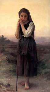 Little Shepherdess — William-adolphe Bouguereau