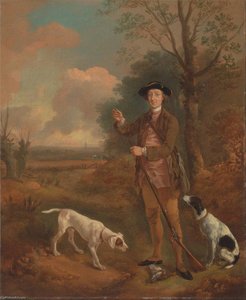 Major John Dade, Of Tannington, Suffolk — Thomas Gainsborough, British Landscape Painting