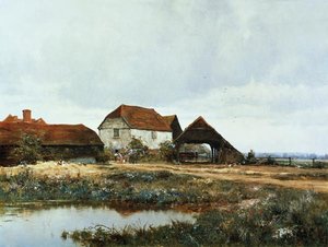 The White Granary — Edward Wilkins Waite